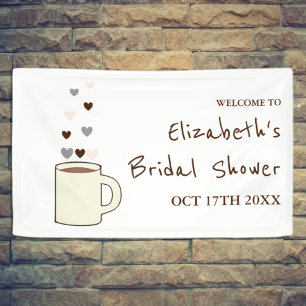 Kaffeebrautabschiedsparty Banner