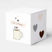Kaffeebrautabschiedsparty Geschenkschachtel (Vorderseite)