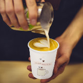 Kaffeebrautparty Pappbecher