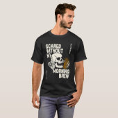 Kaffeebrühen-Modus T-Shirt (Vorne ganz)