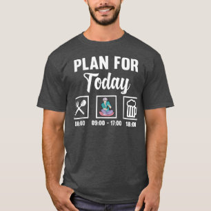 Kaffeebrün Anime T-Shirt
