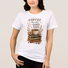 Kaffeebücher Gute Tage Tri-Blend Shirt