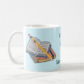Kaffeebücher & Lange Nächte – Studienleben-Tasse Kaffeetasse (Links)