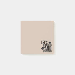 Kaffeebücher Lesesticky Notes Post-it Klebezettel