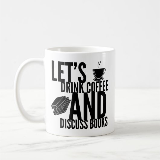 Kaffeebücher Lesetasse Kaffeetasse (Links)