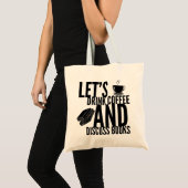 Kaffeebücher Lesetüte Tragetasche (Vorderseite (Produkt))