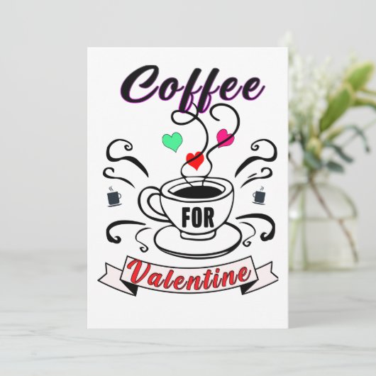 Kaffeebuchposter Einladung (Stehend Vorderseite)