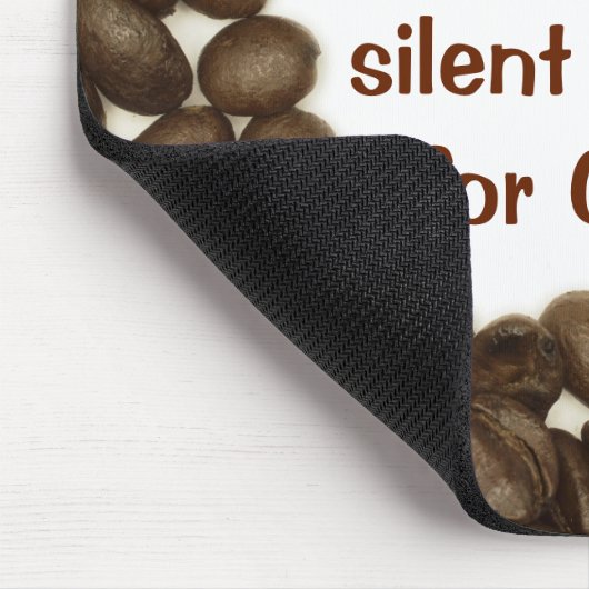 Kaffeebusepete Mousepad (Ecke)