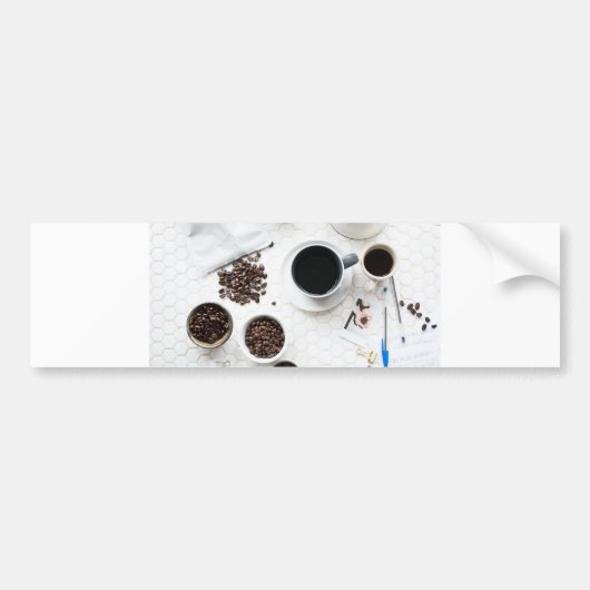 Kaffeebusse Autoaufkleber (Vorne)