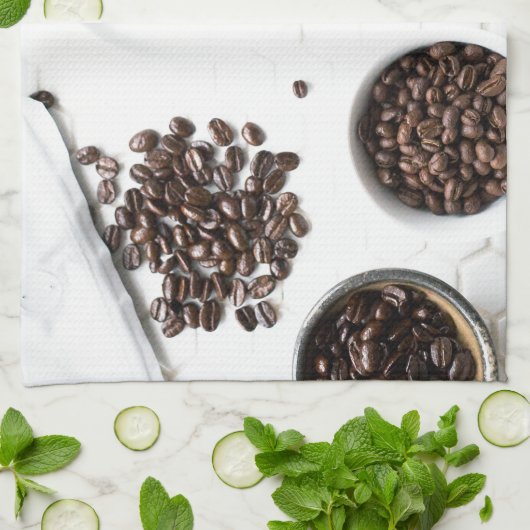 Kaffeebusse Geschirrtuch (Gefaltet)