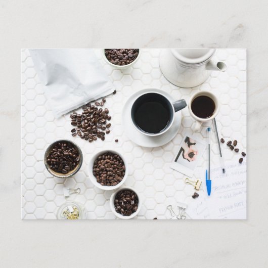 Kaffeebusse Postkarte (Vorderseite)