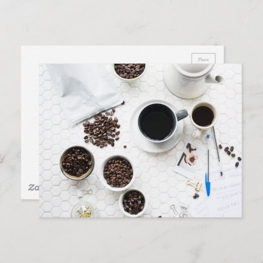 Kaffeebusse Postkarte (Vorne/Hinten)