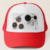 Kaffeebusse Truckerkappe (Vorderseite)