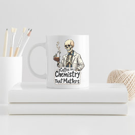 Kaffeechemie Skeletton-Tasse Kaffeetasse