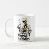 Kaffeechemie Skeletton-Tasse Kaffeetasse (Links)