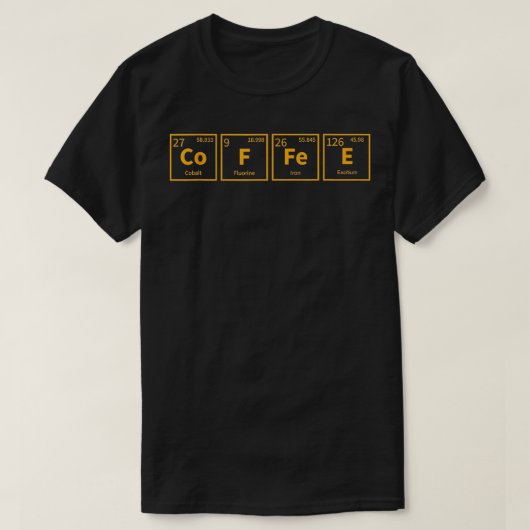 Kaffeechemie T-Shirt (Design vorne)