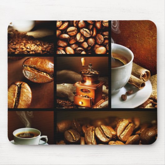 Kaffeecollage 2 mousepad (Vorne)