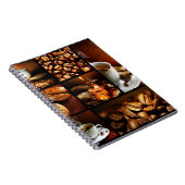 Kaffeecollage 2 notizblock (Rechte Seite)