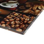 Kaffeecollage 2 schneidebrett (Ecke)