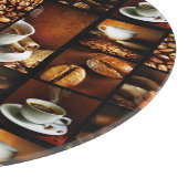 Kaffeecollage 2 schneidebrett (Ecke)