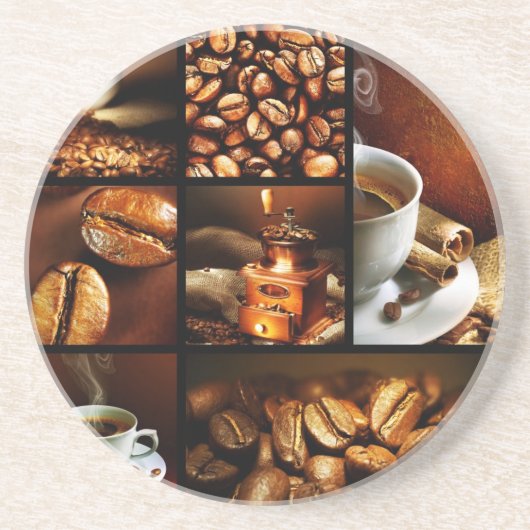 Kaffeecollage 2 untersetzer (Vorne)