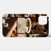 Kaffeecollage Case-Mate iPhone Hülle (Rückseite (Horizontal))
