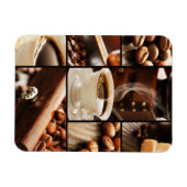 Kaffeecollage Magnet (Horizontal)