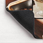 Kaffeecollage Mousepad (Ecke)
