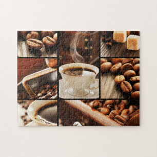 Kaffeecollage Puzzle