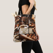 Kaffeecollage Tasche (Von Nahem)