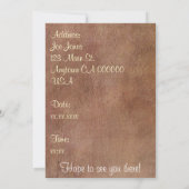 Kaffeedatum Einladung (Rückseite)