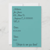 Kaffeedatum Einladung (Rückseite)