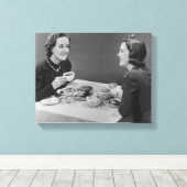 Kaffeedatum Leinwanddruck (Insitu (Holzboden))