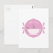 Kaffeedatum Postkarte (Vorne/Hinten)