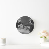 Kaffeedatum Runde Wanduhr (Zuhause)