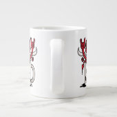 Kaffeedemon Jumbo-Tasse (Rückseite)