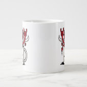 Kaffeedemon Jumbo-Tasse (Vorderseite)