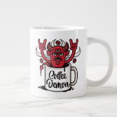 Kaffeedemon Jumbo-Tasse (Rechts)