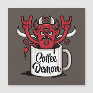 Kaffeedemon Magnetkarte