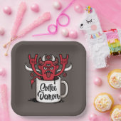 Kaffeedemon Pappteller (Party)