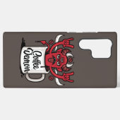Kaffeedemon Samsung Galaxy Hülle (Rückseite (Horizontal))