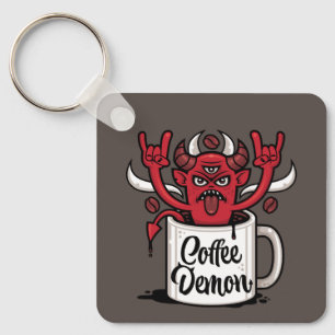Kaffeedemon Schlüsselanhänger
