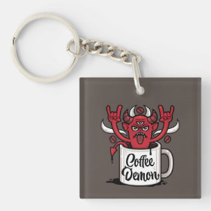 Kaffeedemon Schlüsselanhänger