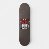 Kaffeedemon Skateboard (Vorne)