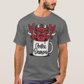 Kaffeedemon T-Shirt (Vorderseite)
