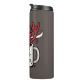 Kaffeedemon Thermosbecher (Nach rechts gedreht)