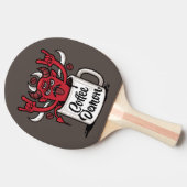 Kaffeedemon Tischtennis Schläger (Seitenansicht)