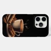 Kaffeedesign Case-Mate iPhone Hülle (Rückseite (Horizontal))