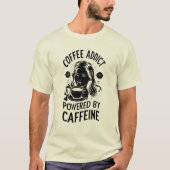 Kaffeedesign T-Shirt (Vorderseite)