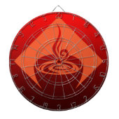 Kaffeediamant Dartscheibe (vorne)